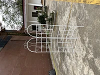 Metal Garden Trellis Set - 2 Pieces, Outdoor Plant Support