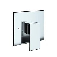 Wall Mounted Shower Faucet In Chrome Plated (Valve Included)