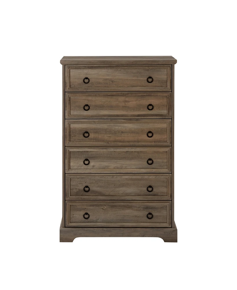 Simplie Fun 6-Drawer Dresser for Bedroom, Closet & Living Room Storage