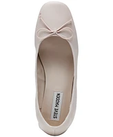 Steve Madden Women's Priscilla Block-Heel Bow Flats