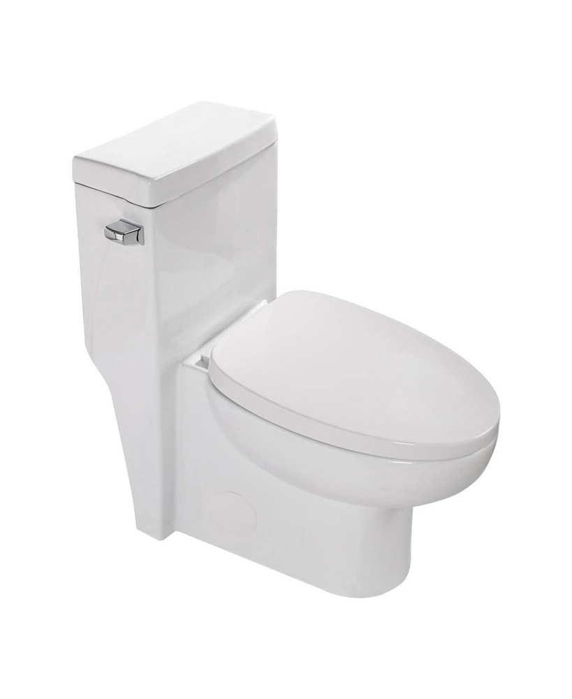 Simplie Fun Ceramic One Piece Toilet