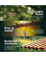 Nature's Melody Aureole Tunes Wind Chimes - 6-Tube Outdoor chime