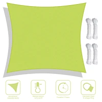 23x22 Ft 97% Uv Block Rectangle Sun Shade Sail Canopy Outdoor Patio Garden Yard