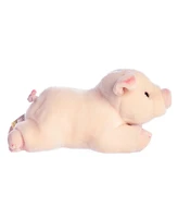 Aurora Medium Pig Miyoni Realistic Plush Toy Pink 11"