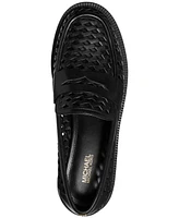 Michael Kors Women's Eden Woven Loafer Flats