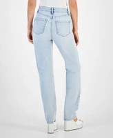 I.n.c. International Concepts Women's High-Rise Straight-Leg Jeans, Created for Macy's