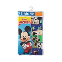 Disney Mickey Toddler Boy 7Pack Underwear