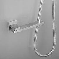 Ceiling Mounted Shower System Combo Set With Handheld And 16" Shower Head