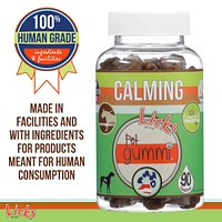 Licks Pill Free Licks Pill-Free Dog Calming Gummies - Zen Calming Aid Supplements for Aggressive Behavior & Nervousness