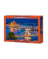 Castorland Budapest by Night 500 Piece Jigsaw Puzzle