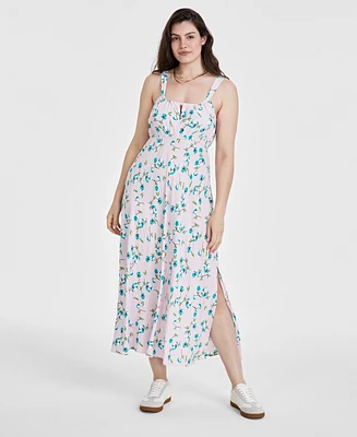 On 34th Women's Printed Empire-Waist Midi Dress, Created for Macy's