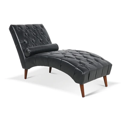 Simplie Fun Upholstered Chaise Lounge