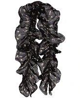 Lauren Ralph Lauren Floral Ruffle Scarf