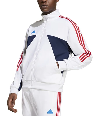 adidas Men's Usa Stripe Track Jacket