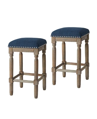 Simplie Fun Cirque Counter Stool (Set Of 2)