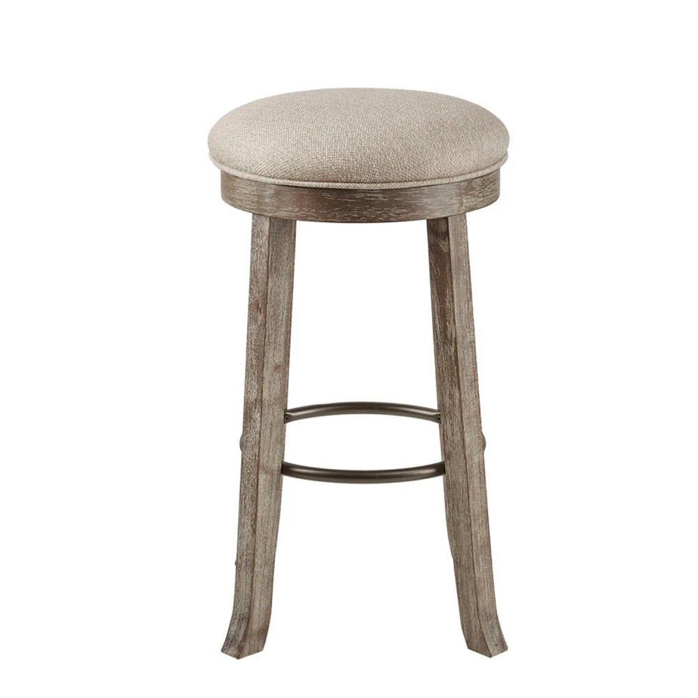 Simplie Fun Backless Barstool With Swivel Seat