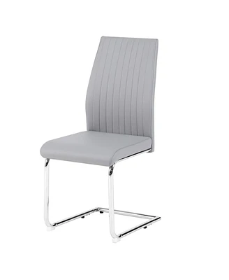 Simplie Fun Modern Pu Leather Dining Chair Set of 2