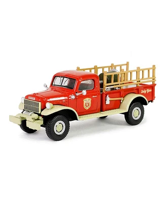 Greenlight Collectibles 1/64 Dodge Power Wagon Fire Truck Smokey Bear Series Greenlight