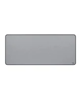 Logitech Studio Series Spill-Resistant Desk Mat with Anti-Slip Base (Mid Gray)