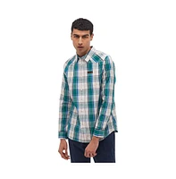 Bench Dna Men's Tycho Long Sleeve Check Shirt