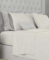 Color Sense 800 Thread Count Cotton Blend 4 Pc Sateen Sheet Set Queen