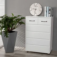 Streamdale Furniture Six Drawer Side Table