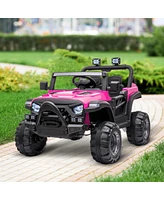 Streamdale Furniture Kids 12V Off-Road Ride-On Car with Remote Control