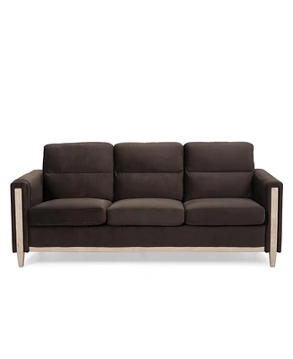 Simplie Fun Durable Three-Seater Sofa with Soft Cushions