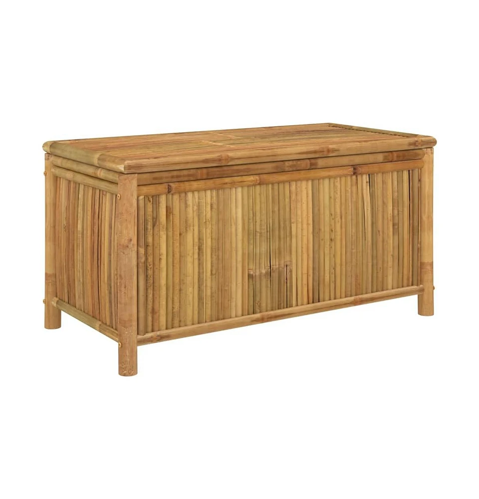 vidaXL Patio Storage Box 43.3"x20.5"x21.7" Bamboo