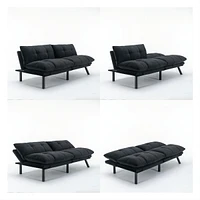 Streamdale Furniture Velvet Sofa Bed