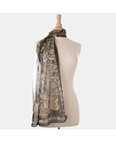 Samira - Long Sheer Silk Scarf for Women