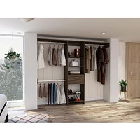 Streamdale Furniture Calveston 1-Drawer 4-Shelf Closet System