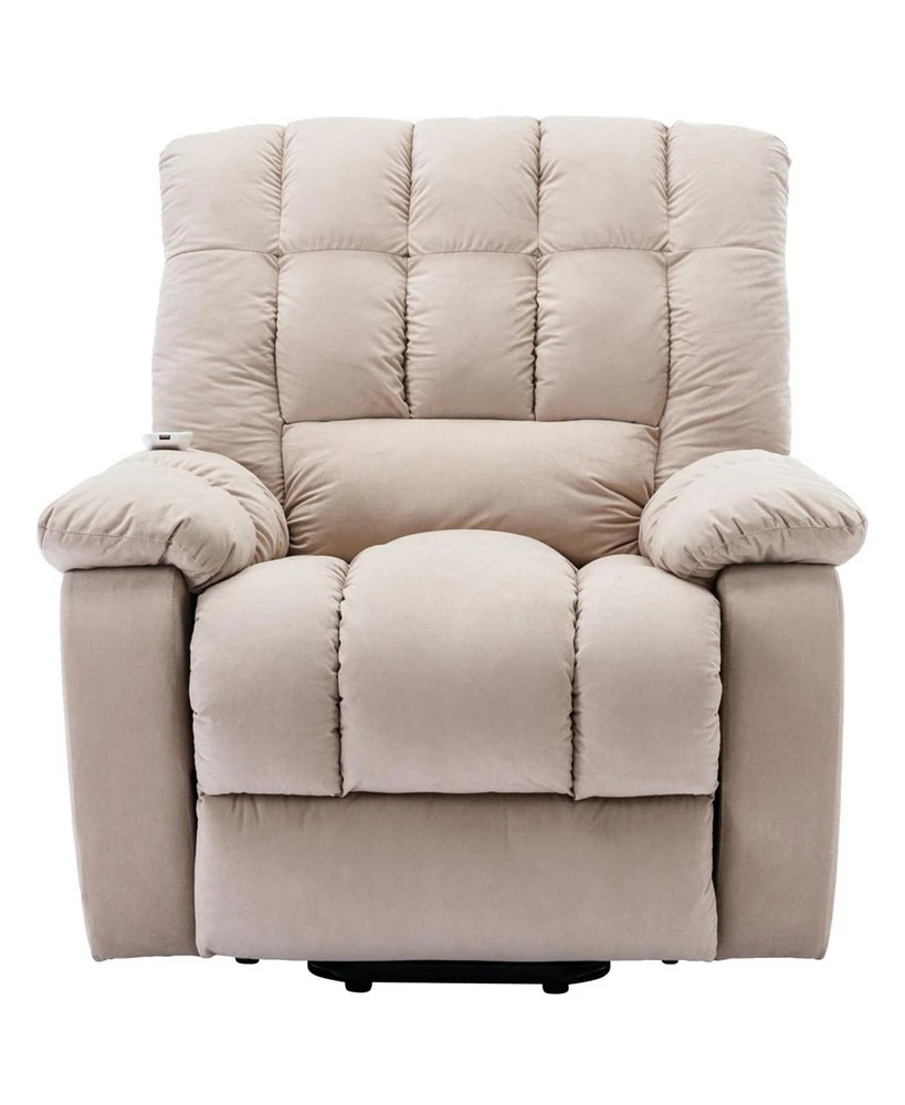 Streamdale Furniture Electric Power Lift Massage Recliner Chair with Heat & Vibration