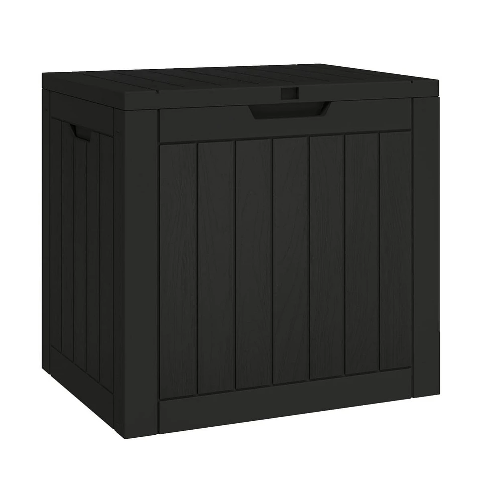 vidaXL Patio Storage Box 21.9"x16.9"x20.9" Polypropylene