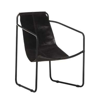 vidaXL Relaxing Armchair Real Leather