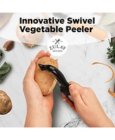 Zulay Kitchen Stainless Steel Swivel Vegetable Peeler