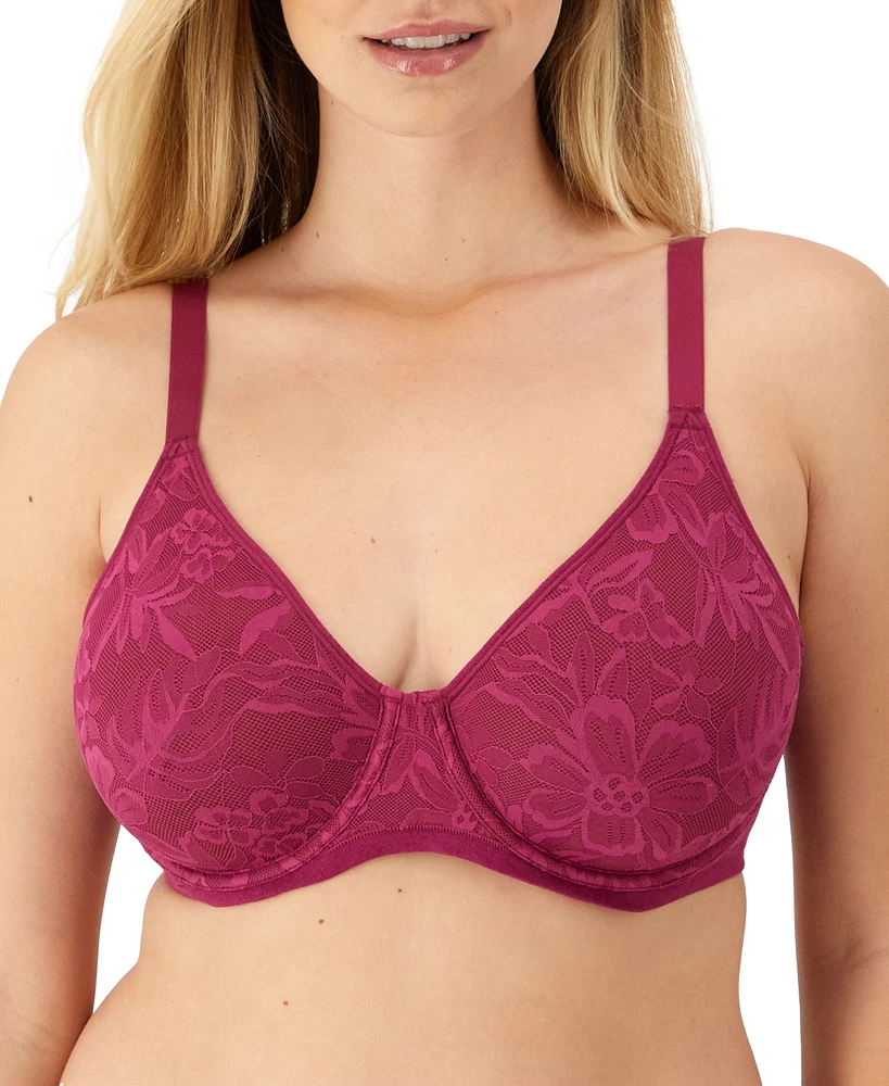 Bali Women's Breathe Lace Underwire Bra DF7590