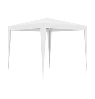 vidaXL Party Tent 8.2'x8.2' White