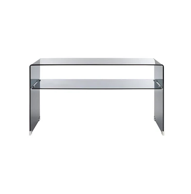 Safavieh Dash Tempered Glass 1 Shelf Console Table