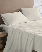 Purity Home Ultra-Light Cool Crisp 100% Cotton Percale -Pc. Sheet Set