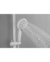 Streamdale Furniture 10" Rain Shower System with Hand Shower & Soap Dish