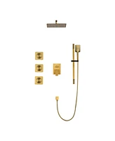 Streamdale Furniture Complete Shower System with Multiple Components