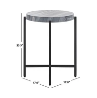 Safavieh Gustavia Round Accent Table
