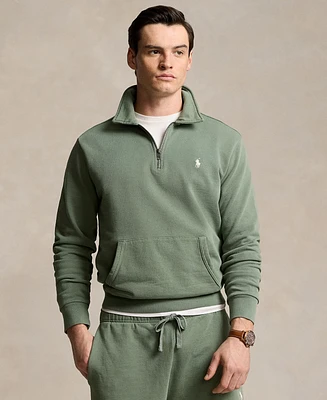 Polo Ralph Lauren Men's Loopback Fleece Quarter-Zip Sweatshirt