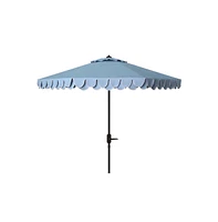 Safavieh Elegant Valance 9Ft Auto Tilt Umbrella