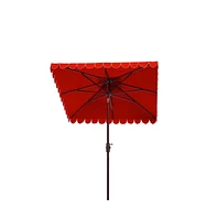 Safavieh Venice 7.5 Ft Square Crank Umbrella