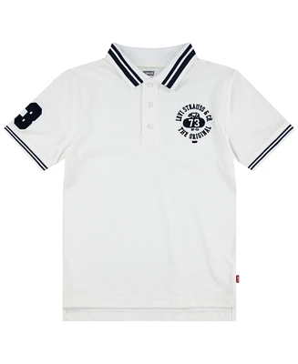 Levi's Big Boys Tipped Polo Tee