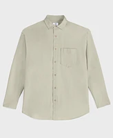 Mode of One Men's Relaxed-Fit Button-Down Twill Shirt, Created for Macy's