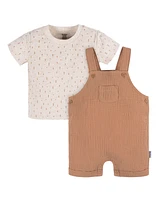 Gerber Baby Boys or Girls Romper and T-Shirt Set