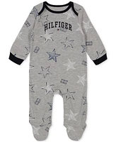 Tommy Hilfiger Baby Boys Star-Print Logo Footed Coverall